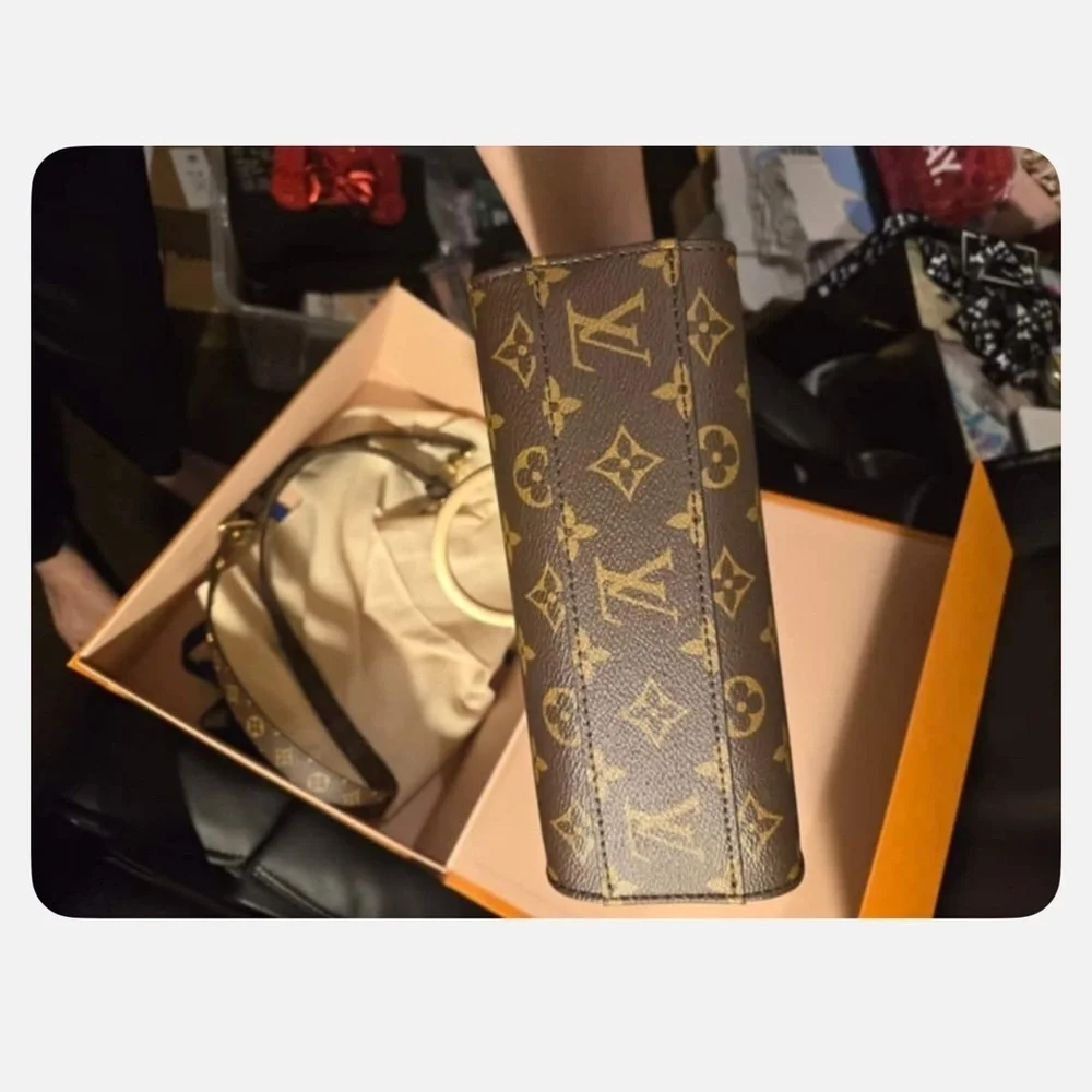 Louis Vuitton Sac Plat BB monogram canvas. New with dust bag and box.